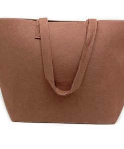 Borsa Feltro cm 50 x 30 x 20 Marrone