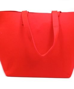 Borsa Feltro cm 50 x 30 x 20 Rosso