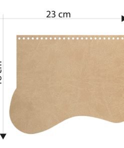 Patella per Borsa 23 x 18 Beige