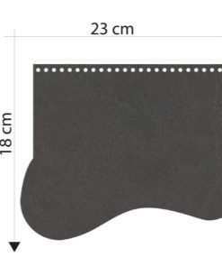 Patella per Borsa 23 x 18 Grigio