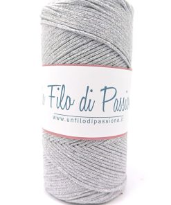 250 gr. - Cordino Macramè Grigio Chiaro