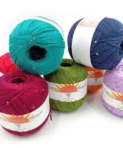 Canna da Zucchero Sequins - Viscosa con Micropaillettes