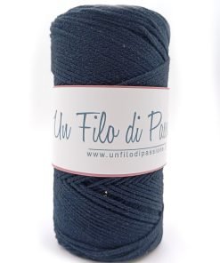 250 gr. - Cordino Macramè Blu Scuro 048
