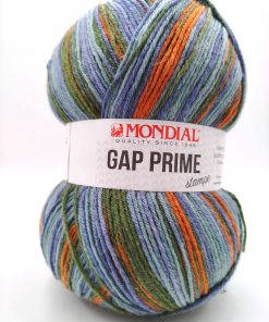 250 gr. - GAP stampe Blu/Verde/Arancione Col. 877
