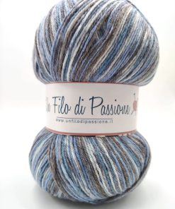 250 gr. - 250Special Print Blu/Grigio Col. 06