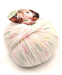 Coccole Sfumato Crema/Rosa/Verdino Col. 9843
