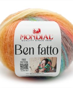 100gr. - BEN FATTO Sfumato Arancione/Verde Col. 774