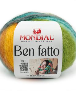 100gr. - BEN FATTO Sfumato Verde/Giallo/Blu Col. 777