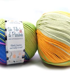 100gr - Prezioso Verde/Arancio/Viola A902