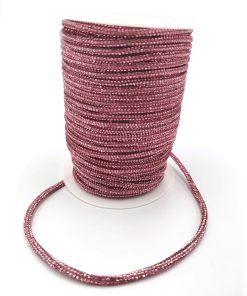 Cordino in Strass ROSA ANTICO