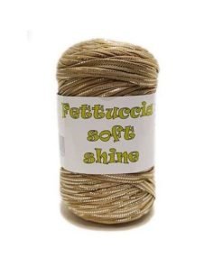Fettuccia Shine Noce/Argento