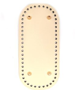 Fondo Borsa con piedini 22 x 10 cm Beige Chiaro