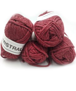 400gr. - MISTRAL 70% Lana Merino Bourdeaux 48