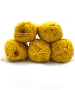 250gr. - SUISSE 100% Lana Cablè Giallo 7