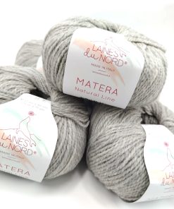 250gr - Matera 100% Lana Merino Grigio Chiaro Col. 12