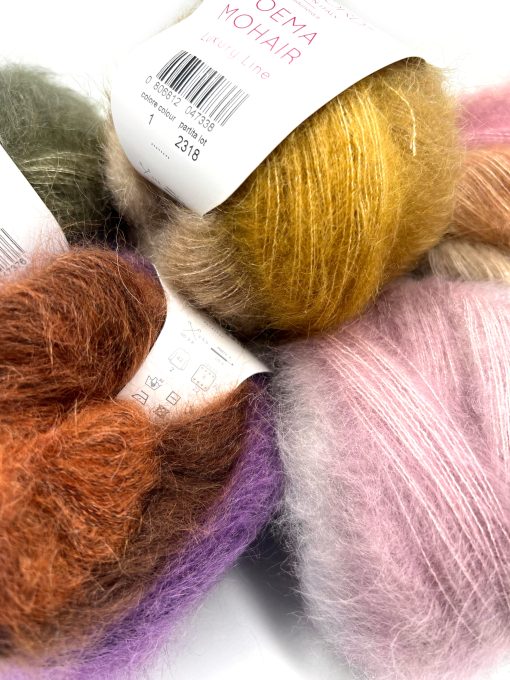 Poema Mohair - 30% Seta, 70% Kid Mohair