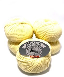 250gr. - Supernova 100% Lana Giallino 58