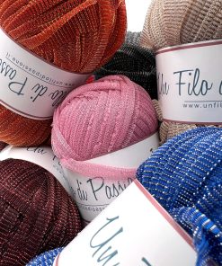 Voile - Fettuccia in Organza con Lurex