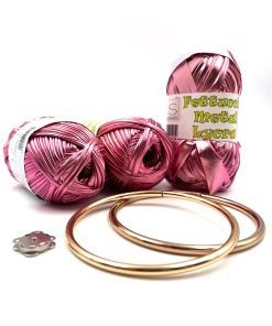 Kit Metal Lycra - Rosa