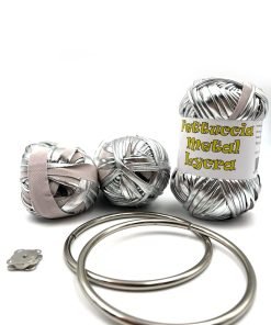 Kit Metal Lycra - Argento