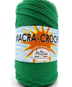 Macra Crochet Verde Bandiera