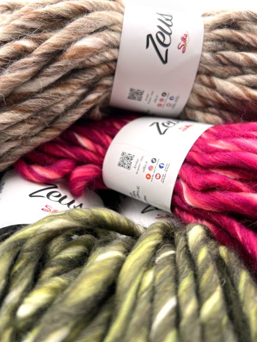 Zeus Silke by Arvier | Lana, Alpaca e Acrilico | Ferri 13-14
